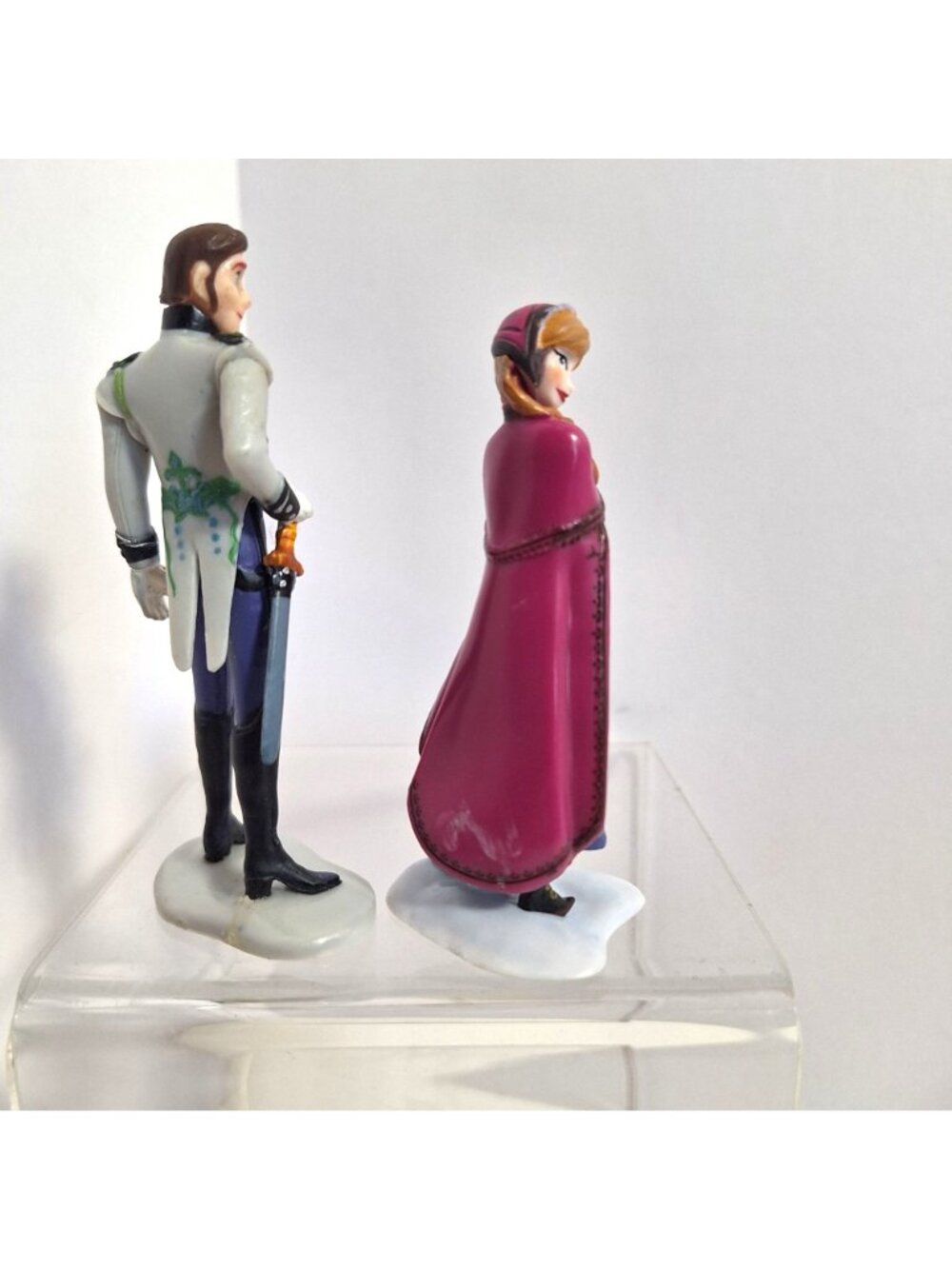 Disney Frozen Anna & Hans PVC Figures 3.5" Cake Toppers - Picture 5 of 8